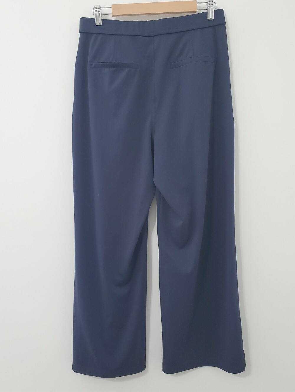Halara Flex Day Stretch High Waist Pocket Work Pants Midnight Blue Large - Picture 4 of 12